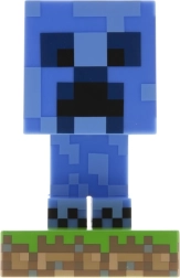 Lampe LED MINECRAFT – creeper bleue (10 cm)