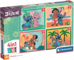 Puzzle Stitch 4-en-1 de Clementoni pour enfants