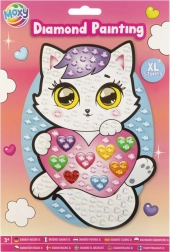 Set créatif de peinture diamant Chaton XL