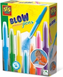 SES Creative feutres à souffler, set créatif de 7 couleurs - 1 pièce