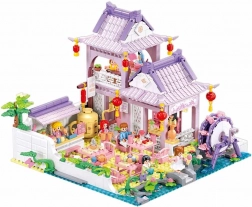 Sluban Girl's Dream Maison de thé avec jardin d’ornement