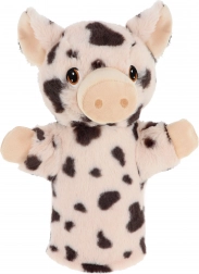 Marionnette en peluche Petit Cochon Keeleco 27 cm