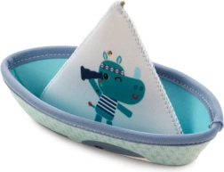 Lilliputiens bateaux en tissu flottants pour le bain jungle, lot de 3
