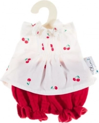 Ensemble en mousseline pour poupées 21 cm Cerise