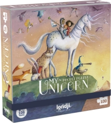 Puzzle de poche Londji Unicorn - 350 pièces