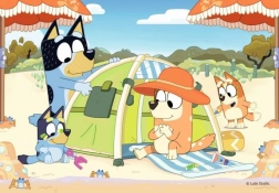 Puzzle Bluey à la plage 35 pièces