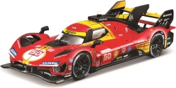 Bburago Ferrari 499P 1:43 24h Le Mans 2024 avec hardcase