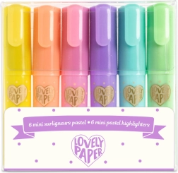 Surligneurs mini pastel Djeco