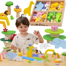 Viga ensemble en bois Histoires tropicales, 55 pièces