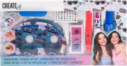 Coffret maquillage cadeau avec trousse zippée CREATE IT!