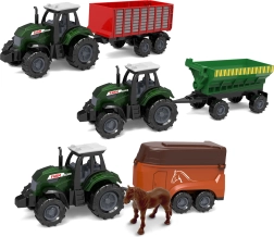 Tracteur avec remorque - 1 pièce