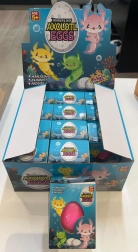 œuf à faire grandir avec axolotl 6,5 cm