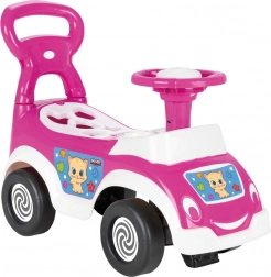 Porteur voiture 2-en-1 pour tout-petits – rose