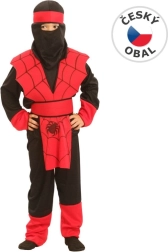 Costume de carnaval pour enfant ninja araignée 110–120 cm