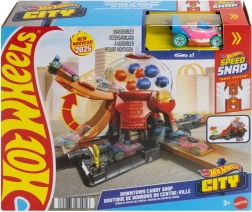 Coffret de jeu Hot Wheels City Boutique Chewing-gum et petite voiture