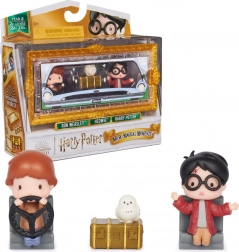 Harry Potter mini figurines Harry et Ron avec accessoires – pack double Micro Magical Moments