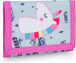Portefeuille textile pour enfants Unicorn