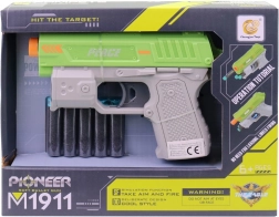 Pistolet pour enfants avec projectiles 16 cm