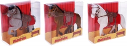 Cheval en peluche avec longue crinière 16 cm