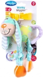 Playgro chien vrombissant pastel jouet suspendu pour poussette et siège auto