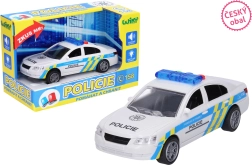 Voiture de police avec effets