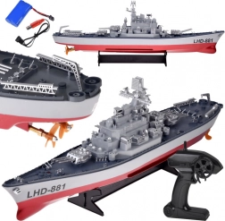 Bateau de guerre RC LHD-881 à l’échelle 1:390