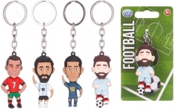 porte-clés footballeur Messi ou Ronaldo 6 cm