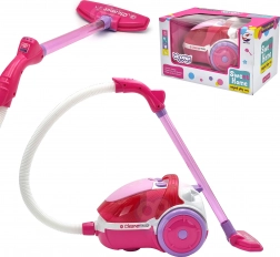 Woopie aspirateur jouet rose pour enfants avec fonction d’aspiration