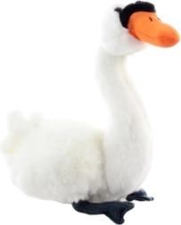 Cygne en peluche éco 15 cm