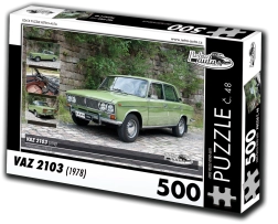 puzzle retro-auta vaz 2103 (1978) – 500 pièces