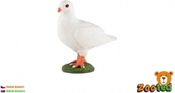 Figurine de pigeon domestique 6 cm