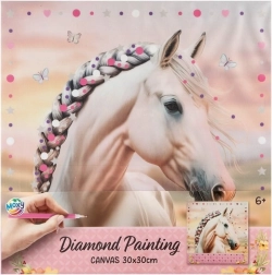 Moxy peinture diamant sur toile – collection chevaux 30 × 30 cm