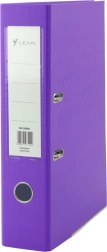 Classeur violet pour documents A4 80 mm avec mécanisme à levier
