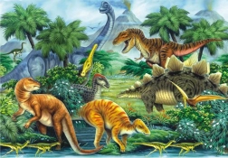 Puzzle Vallée des Dinosaures 260 pièces