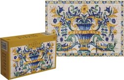 Puzzle Art sur tuiles : bouquet sur socle 1000 pièces