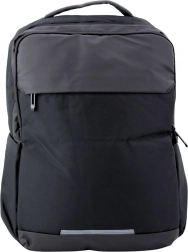 Sac à dos urbain avec USB et compartiment pour ordinateur portable noir 16L