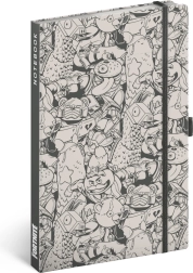 Carnet ligné Notique Fortnite – Legends 13 × 21 cm