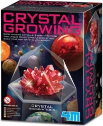 Culture de cristaux - rouge