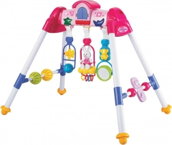 Arche de jeu éducative musicale De Lux Baby Mix rose pour bébé