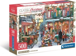 Puzzle Clementoni 500 pièces Compact Joy of Christmas