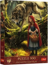 Puzzle Premium Plus 500 Le Petit Chaperon rouge et le loup