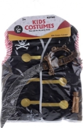 Costume de pirate pour enfant avec sabre et accessoires