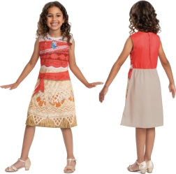 Déguisement enfant Disney Moana/Vaiana 5–6 ans (taille 109–123 cm)