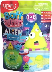 Zimpli Kids bombe de bain effervescente Monstre – surprise