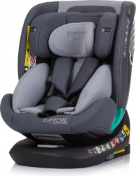 Siège auto Chipolino Supreme i-Size 40–150 cm Isofix 360 – Granite
