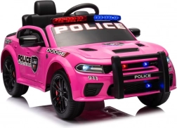 Voiture de police électrique pour enfants DODGE Charger – rose