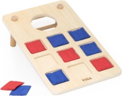 VIGA jeu de lancer 2-en-1 morpion et cornhole