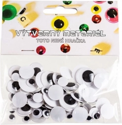 Yeux avec pupille mobile pour la création