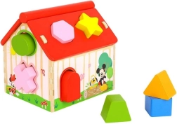 Maison d’insertion en bois avec personnages Disney