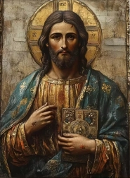 Peinture diamant Jésus-Christ 30 × 40 cm